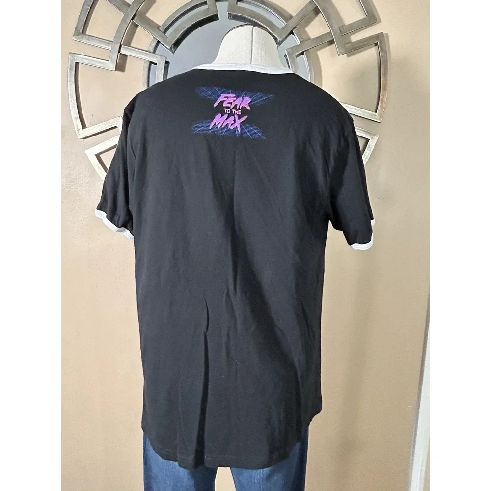 Halloween Horror Nights 2019 Womens Black‎ Fear To The Max T Shirt Medium M